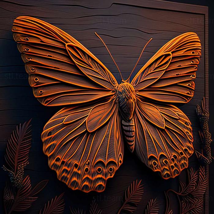 3D модель Lycaena ottomanus (STL)